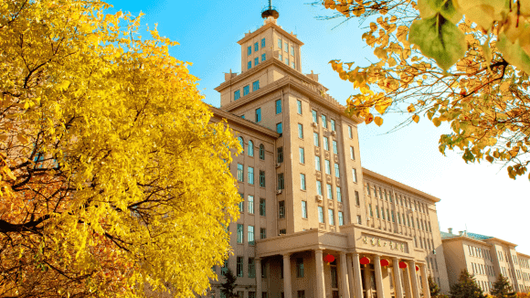 Harbin Institute of Technology in the summer time